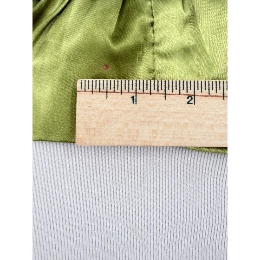 Matilda Jane Floral Baby Blanket Blue Green Ruffle Satin Trim 56x56